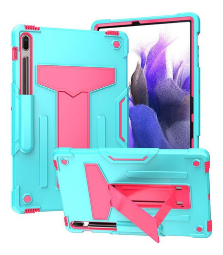 Funda Protectora Para Samsung Tab S8 S7 Con Soporte Para Pc
