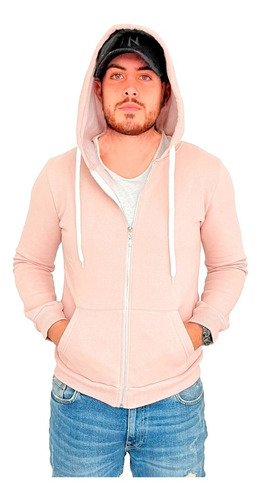 Imagen 2 de 9 de Canguro Malibu Friza Hombre Gris