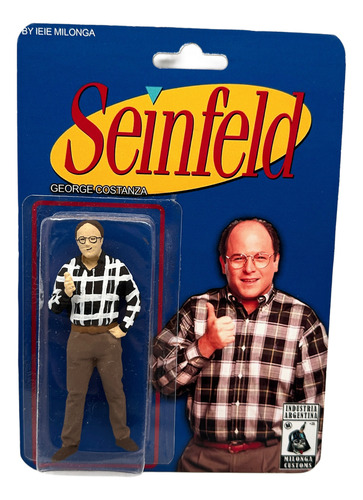 George Costanza Seinfeld Serie Television Figura Muñeco