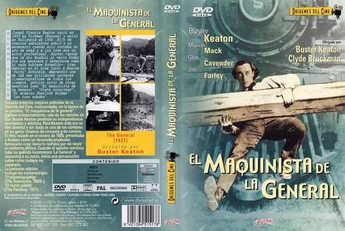 El Maquinista De La General ( La General) Buster Keaton Dvd