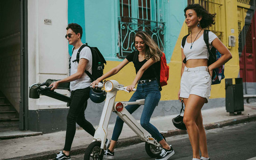 Loop K1 Smart Scooter (350w) - Moto Eléctrica Plegable