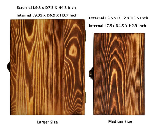 Cajas De Madera Bighala A Mano Decorativa De Madera De De De