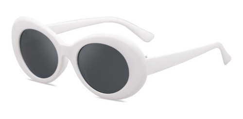 Lentes De Sol Vintage Kurt Cobain Blanco - Envió Gratis