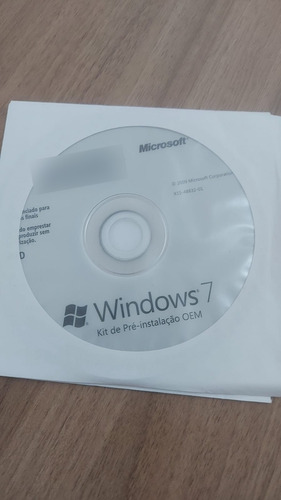 Box Dvd Microsoft Windows 7 Home Basic 32 Bits