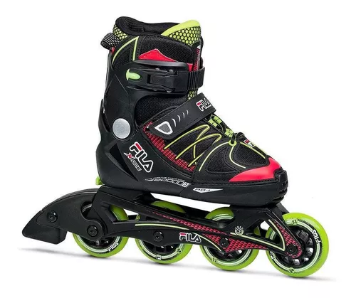 Patins Fila X-One Black Red Tam M - Froes - Loja ToyMania