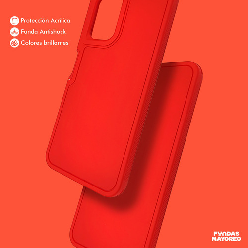 Funda Classic Urban Para Poco M5s Carcasa Para Celular Rojo
