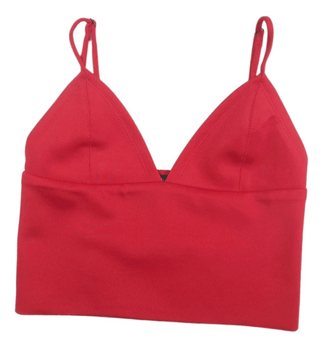 Top Músculosa Rojo Dama Mujer  Talle S Urban House 