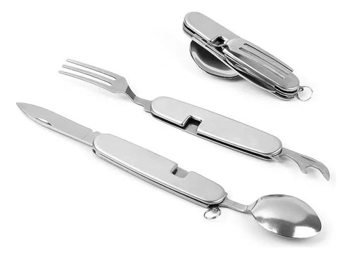 Utensilios Para Acampar 5 En 1, Cubiertos Para Acampar,