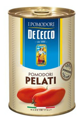Lata De Tomate De Cecco Pomodori Pelati 400 G.