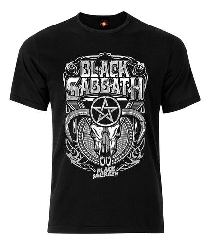 Remera Estampada Varios Diseños Black Sabbath