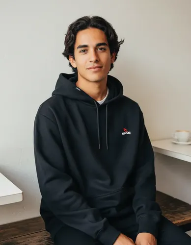 Moletom Rip Curl Corporate Hood Preto G Preto