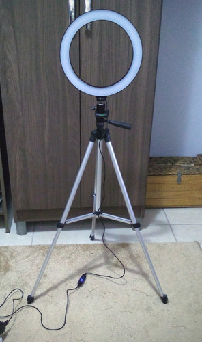 Tripé Inova Spo-8193 Com Ring Light
