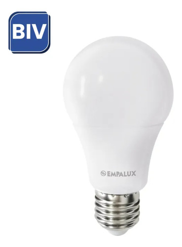 Kit 10 Lâmpada Led 7w Bulbo 127/220v E27 Empalux C/ Imetro Cor Da Luz 6500k 6500k