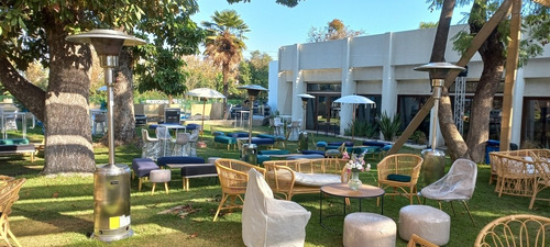 Arriendo Estufas Patio Terraza Exterior Eventos Calefactores