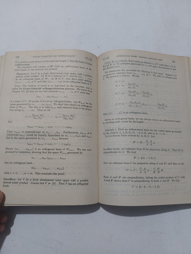 Libro Algebra Lineal Serge Lang (Usado)