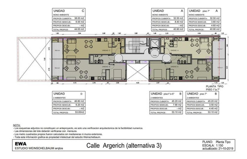Imagen 4 de 8 de Lote De 8 X 36 Zonificacion Usaa 360u$s/m2 De Incidencia