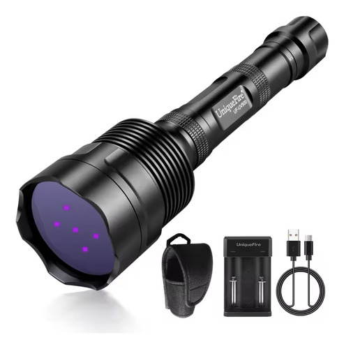 Lanterna Uniquefire Led Uv Ultravioleta Premium
