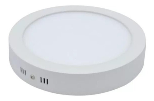 4pz Lampara Led Redondas P/ Sobreponer, Blanco Frío 12w