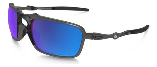 Oakley Oo6020 04 Badman Sapphire Iridium Polarized Dark