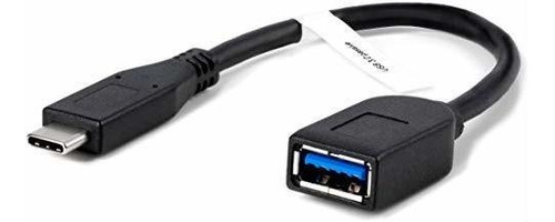 Cable Adaptador Usb-a A Usb-c Enchufable (7.5 Pulgadas 20 Cm