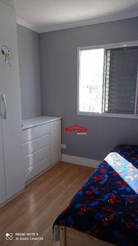 Imagem 6 de 15 de Apartamento Com 3 Dormitórios À Venda, 65 M² Por R$ 340.000,00 - Vila Araguaia - São Paulo/sp - Ap2458