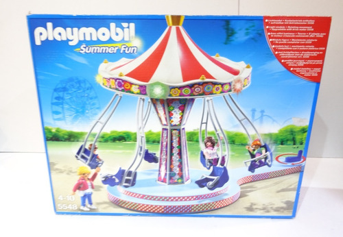 Playmobil 5548 Carrusel De Columpios Voladores