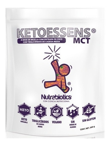 Ketoessens Mct Nutrabiotics 300 - Unidad a $460