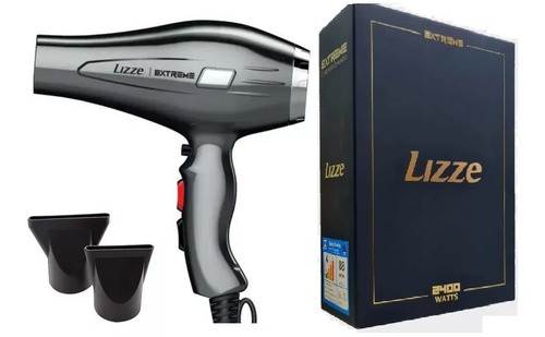 Secador de pelo Lizze Extreme gris 220V