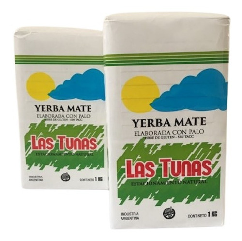 Yerba Mate Las Tunas X 1 Kg - Envios A Todo El País