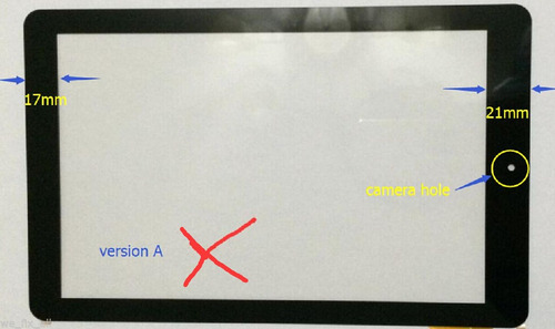 Imagen 3 de 4 de Estados Unidos Nuevo Digitalizador Pantalla Táctil Para Rca