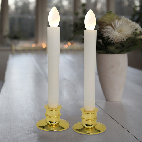 Lámpara De Vela Navideña Sin Llama, 6 Velas Led, Vela De Té,