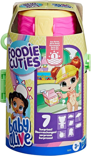 Baby Alive Foodie Cuties Botella Sun Series 1 Modelo Variado