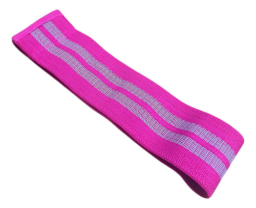 Bandas Circulares Tela Tensiones Alta Baja Yoga Fitness Rosa Chicle