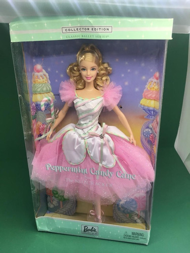 Barbie 2002 Peppermint Candy Cane Nutcracker Ballet Collecto