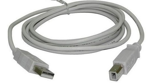 Cable Usb Para Impresora Manhattan A-b 3.0m Gris 317863 / /v