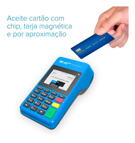 Imagem 7 de 7 de Maquininha Point Pro 2 - A Máquina De Cartão Do Mercado Pago