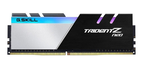 Imagem 2 de 2 de Memória Ram Trident Z Neo Color Preto/prata 32gb 2x16gb G.s