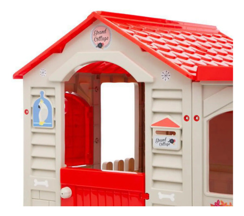 Casita De Juegos Infantil Para Casa Jardín Exteriores
