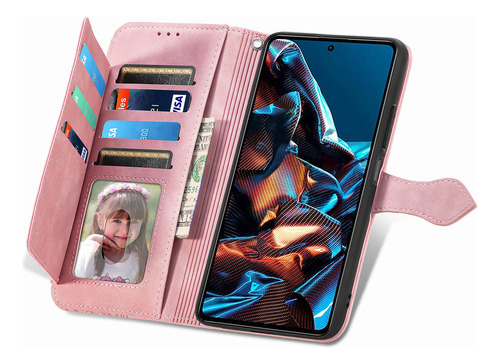 Funda Bandolera Con Ranura For Tarjetas Con Cremallera Para