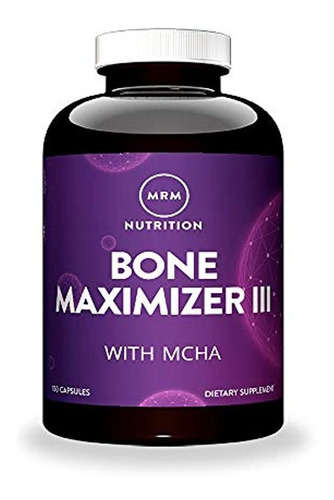Mrm Bone Maximizer Iii - 150 Cápsulas Vegetales