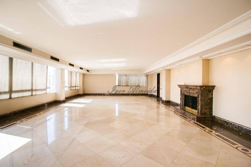 Imagem 2 de 30 de Luxuosa Cobertura Com 4 Dormitórios À Venda, 917 M² Por R$ 10.000.000 - Higienópolis - São Paulo/sp - Co0262