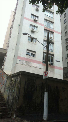 Imagem 10 de 12 de Apartamento Com 1 Dorm, José Menino, Santos - R$ 220 Mil, Cod: 153 - V153