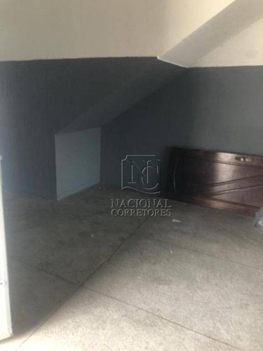 Salão Para Alugar, 240 M² Por R$ 4.400/mês - Parque Novo Oratório - Santo André/sp - Sl0892