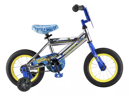 Patrulla Canina Bicicleta infantil 40,64cm. (16 pulgadas) cuadro de acero,  frenos Caliper y ruedines patrulla canina