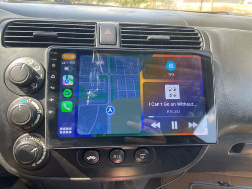 Estéreo Carplay Android Auto Touch Honda Civic De 2 Gb+32 Gb