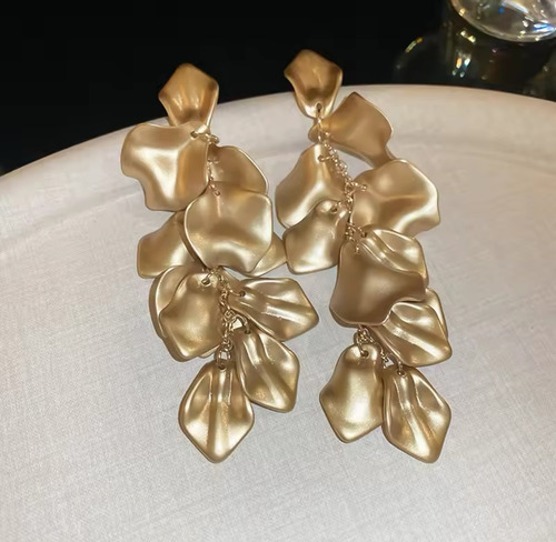 Aretes Para Mujer Padrísimos Colores Ideal Toda Ocasión Dorado