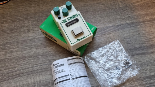 Pedal De Overdrive Ibanez Tube Screamer Nts Como Nuevo.