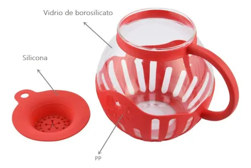 Pochoclera Para Microondas - 2/3 Minutos! Apto Lavavajillas