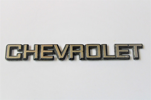 Emblema Chevrolet Original Auto Clasico Palabra Cajuela