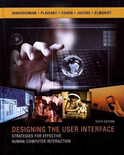 Designing The User Interface Strategies For Effectiv, De Shneiderman, Ben. Editorial Pearson En Inglés